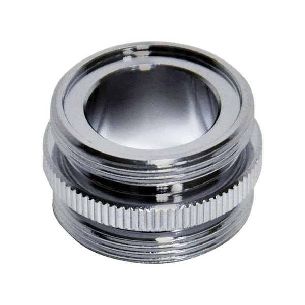 B & K Danco Male Thread 15/16 in.-27M Chrome Aerator Adapter 9D00010524 - main